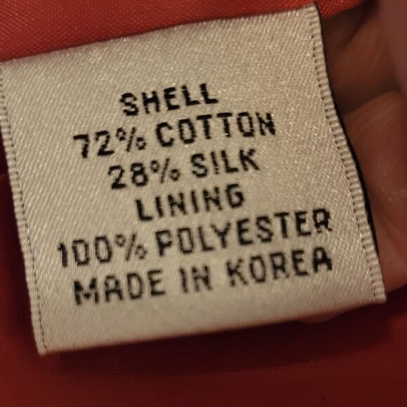 TALBOTS PETITE PUMPKIN VELVET BLAZER - Picture 7 of 7